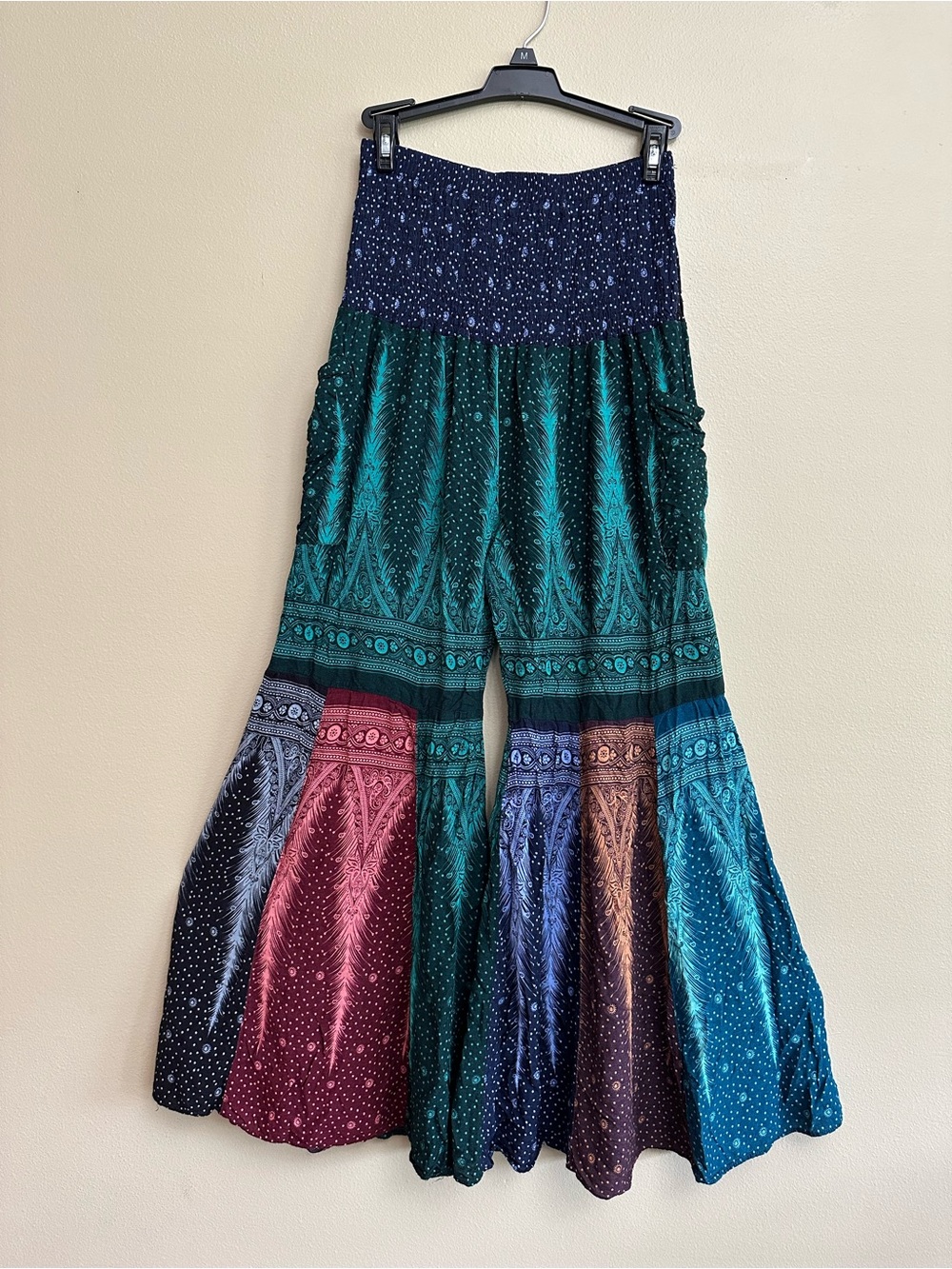 Boho Hippie Festival Palazzo Pants